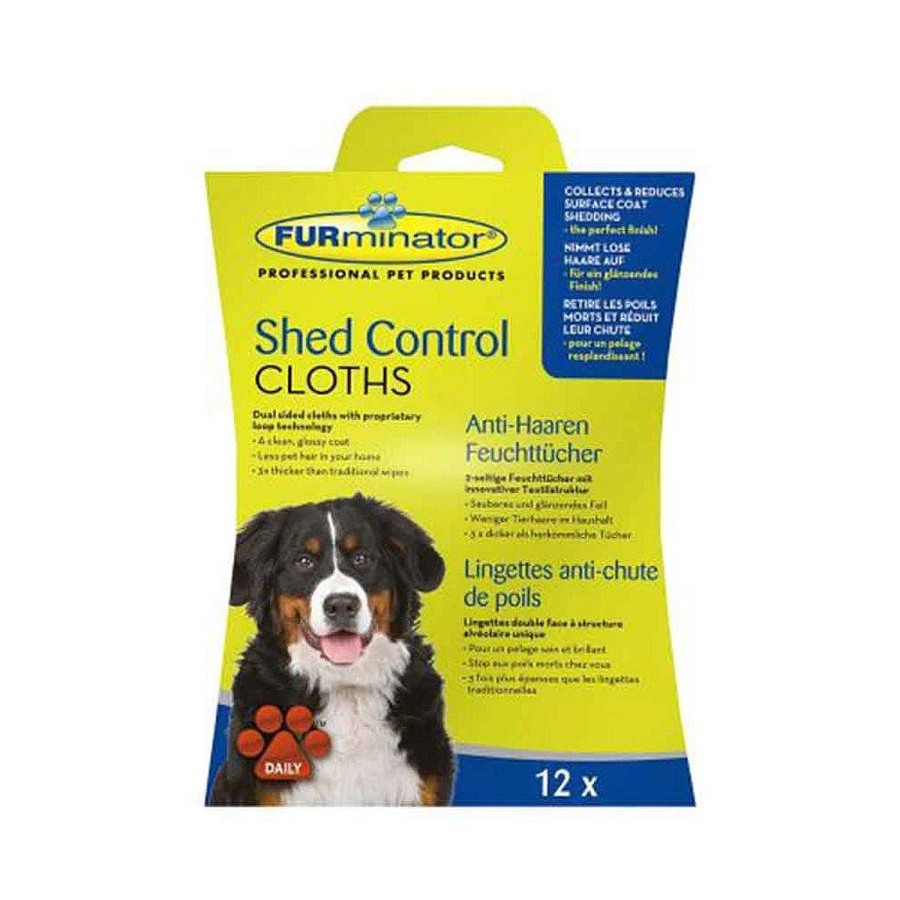 Perro Furminator Est Tica | Toallitas Antipelo Para Perro Shed Control Furminator