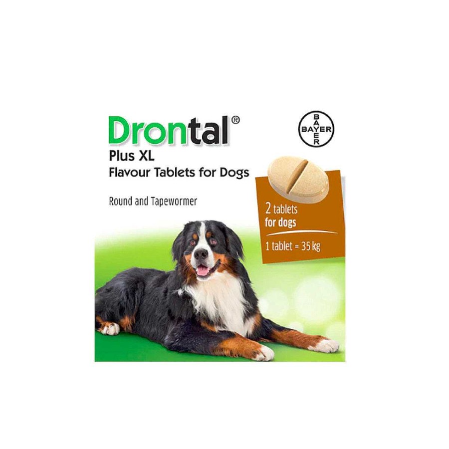 Perro Bayer Antipulgas Y Desparasitantes | Drontal Plus 35 Adulto Bayer