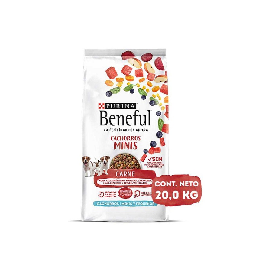 Perro Beneful Alimento Seco | Alimento Para Cachorro Razas Minis Y Peque As Purina Beneful Crecimiento Vibrante Con Carne