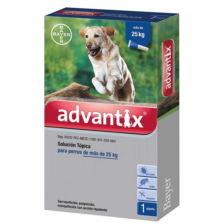 Perro Bayer Antipulgas Y Desparasitantes | Pipeta Advantix Para Perro