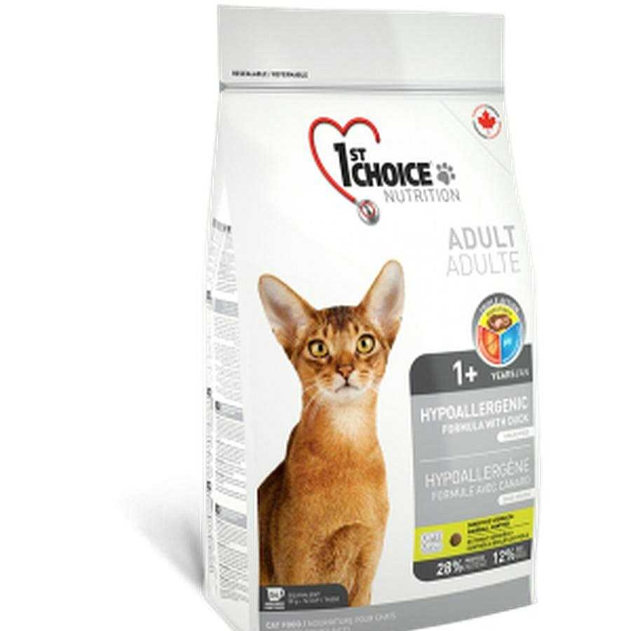 Gato 1st Choice Alimento Seco | Alimento Cat Adult Hypo Duck Grain Free 1St Choice