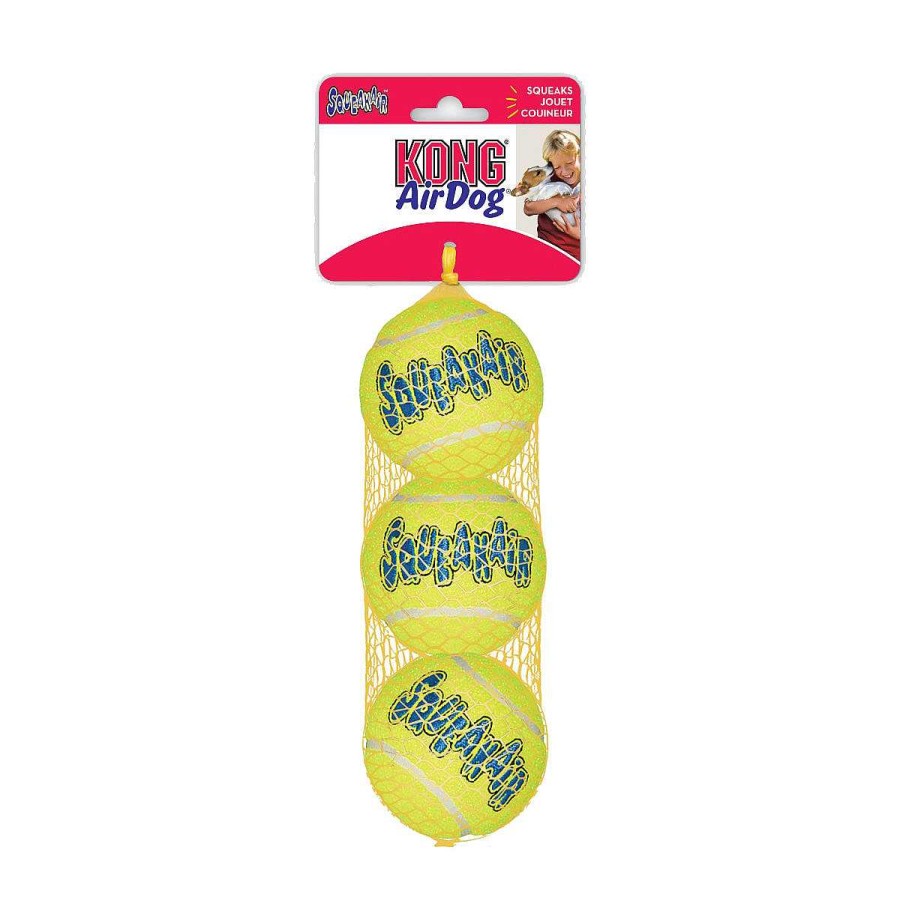 Perro Kong Pelotas | Pelota De Tennis Para Perro Air Dog Kong Con 3 Piezas