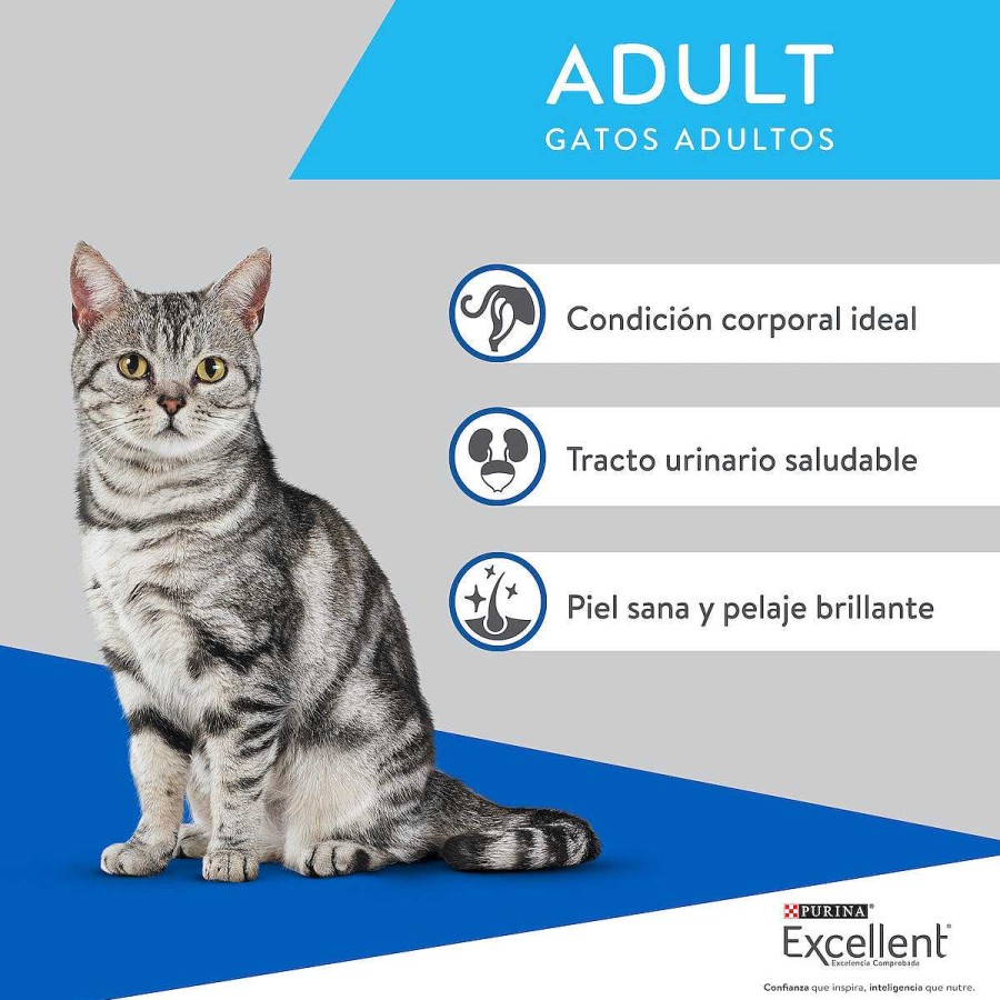 Gato Excellent Alimento Seco | Alimento Para Gato Adulto Purina Excellent