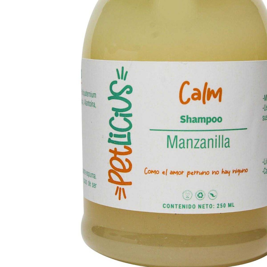 Perro Petlicius Est Tica | Shampoo Calm Con Manzanilla Petlicius