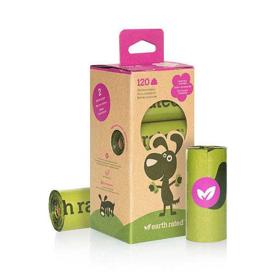 Perro Earth Rated Limpieza | Bolsas Biodegradables Y Compostables Para Heces De Perro Earth Rated Poopbags