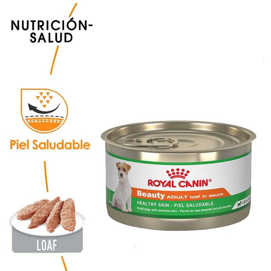 Perro Royal Canin SPT Alimento H Medo | Alimento H Medo En Lata Para Perro Adulto Todas Las Razas Royal Canin Spt Belleza (Wet Beauty) Loaf Pieza Individual