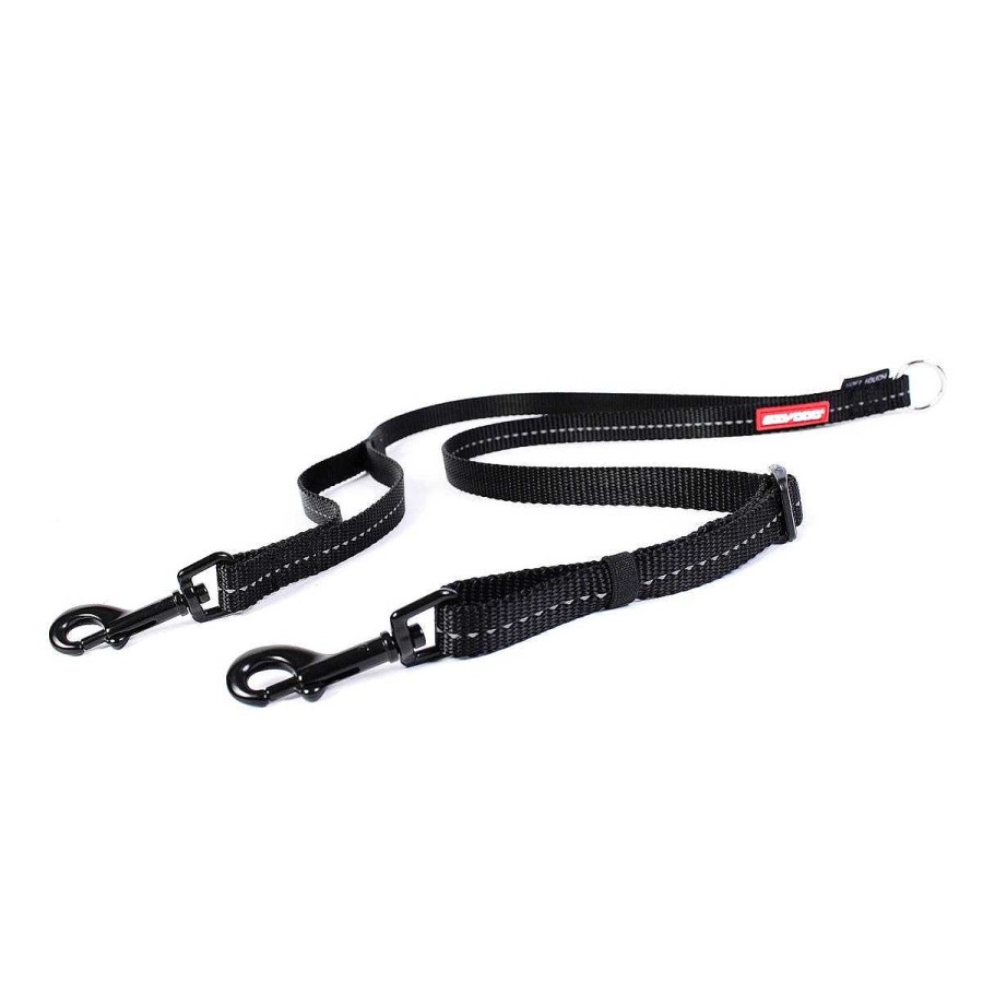 Perro Ezydog Collares Y Correas | Conector Doble De Nylon Soft Touch Lite Ezydog